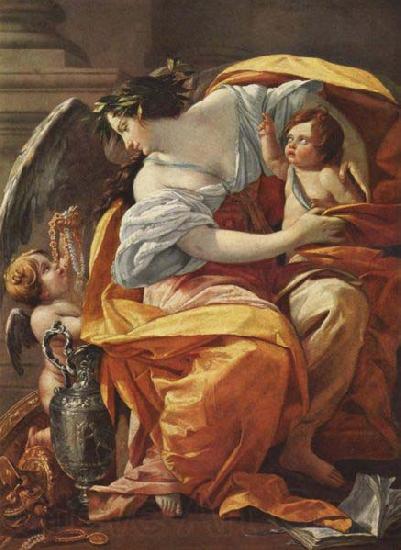 Simon Vouet Allegory of La Richesse Germany oil painting art